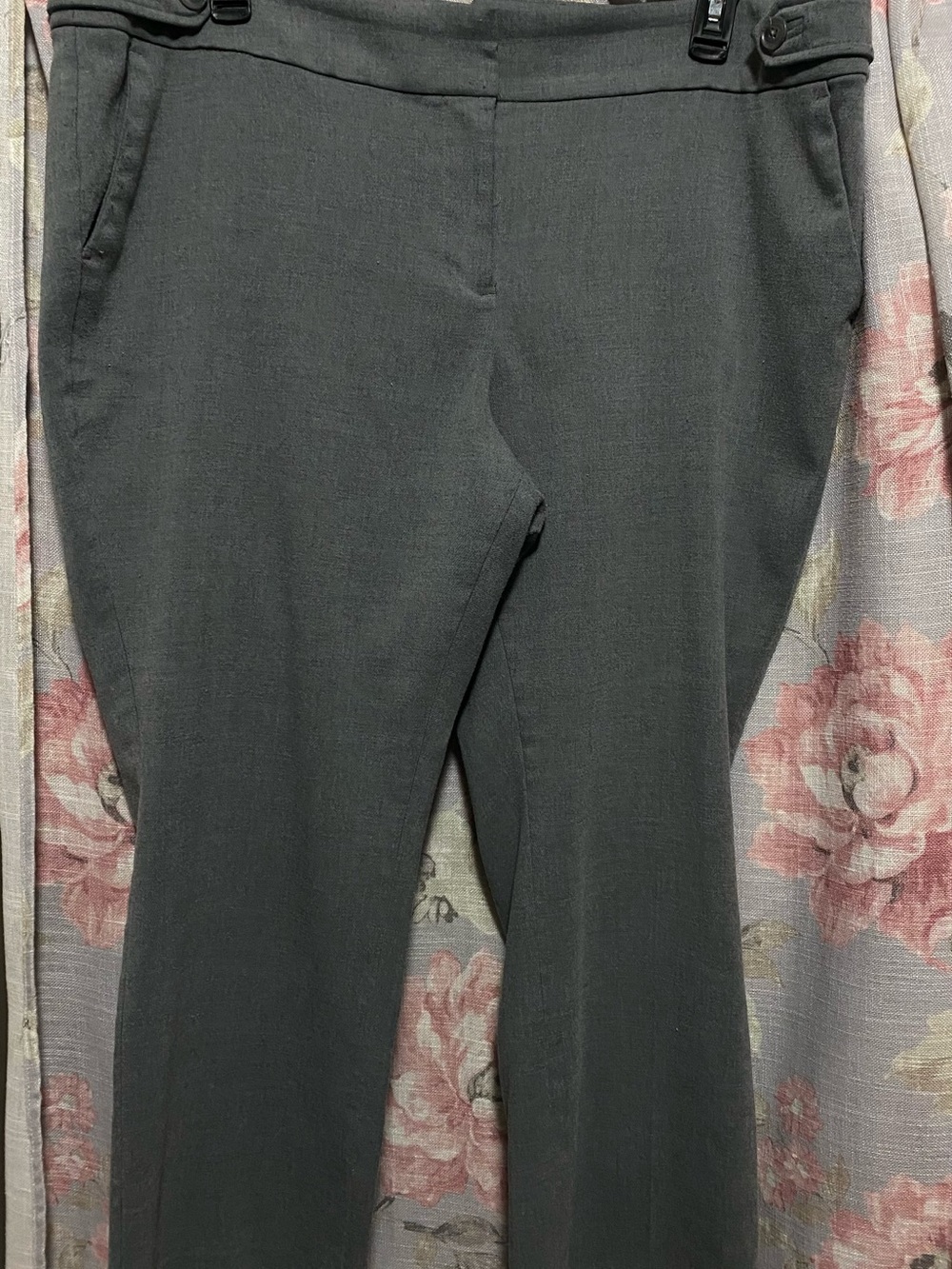 Women’s Charcoal Gray Trousers- modern fit